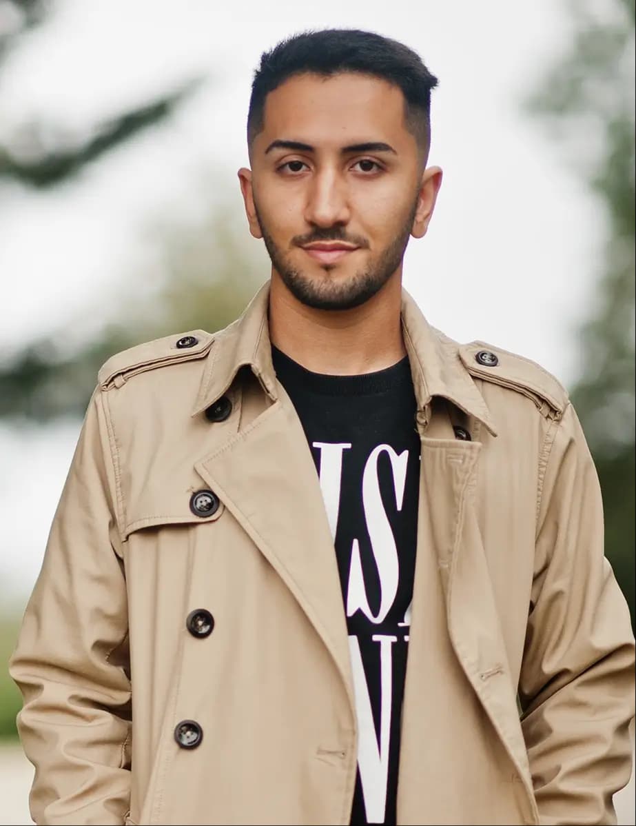 Professional man in coat